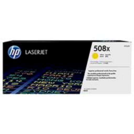 Obrázek HP 508X High Yield Yellow LJ Toner Cartridge, CF362X (9,500 pages)