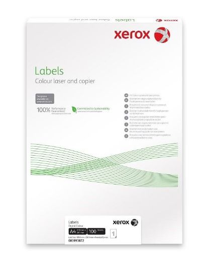 Obrázek Xerox Papír štítky - barevný digitální tisk - Colotech Label (250 listů, SRA3)