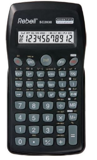 Obrázek REBELL kalkulačka - SC2030 BX - černá
