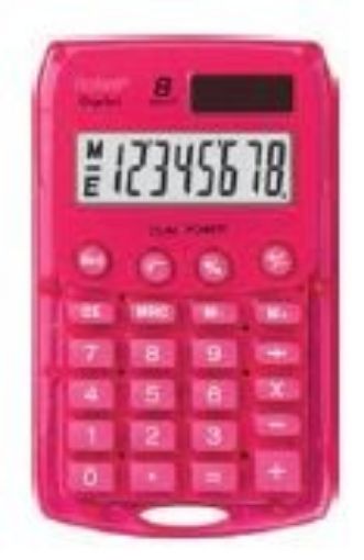 Obrázek REBELL kalkulačka - StarletP BX - růžová