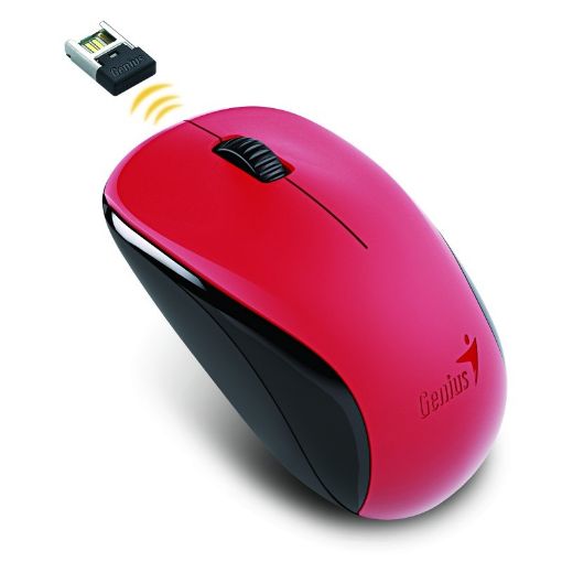 Obrázek GENIUS myš NX-7000/ 1200 dpi/ bezdrátová/ červená