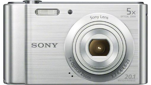 Obrázek Sony Cyber-Shot DSC-W800 stříbrný,20,1M,5xOZ,720p