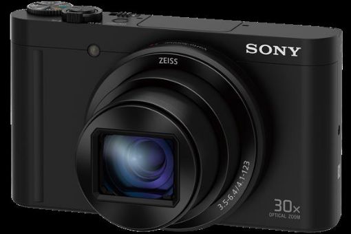 Obrázek Sony DSC-WX500 černá,18,2Mpix,30xOZ,fullHD,WiFi