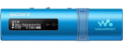 Obrázek Sony MP3 přehrávač 4GB NWZ-B183 modrý