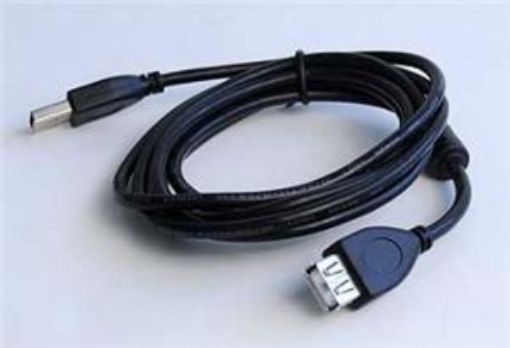 Obrázek Kabel USB A-A 4,5m 2.0 prodl. HQ s ferrit. jádrem