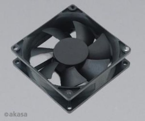 Obrázek ventilátor Akasa - 8 cm - Paxfan - černý