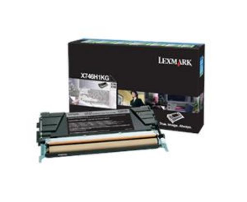 Obrázek Lexmark X746,X748 velká černá toner.kaz,X746H1KG