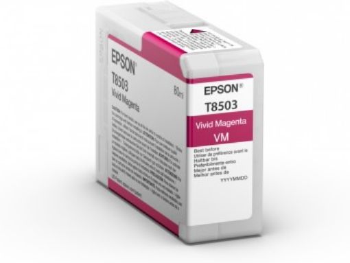 Obrázek Epson Singlepack Photo Vivid Magenta T850300 UltraChrome HD ink 80ml