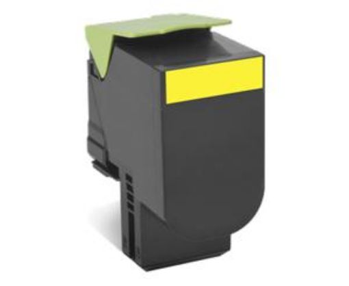 Obrázek Lexmark 702Y žlutá tonerová kazeta,70C20Y0