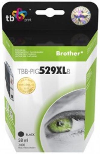 Obrázek Ink. kaz. TB komp. s Brother LC529/539 PIG BK Nová
