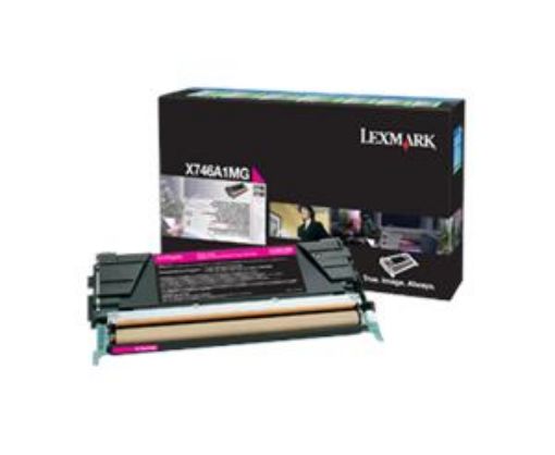 Obrázek Lexmark X746,X748 purpurová toner.kazeta,X746A1MG