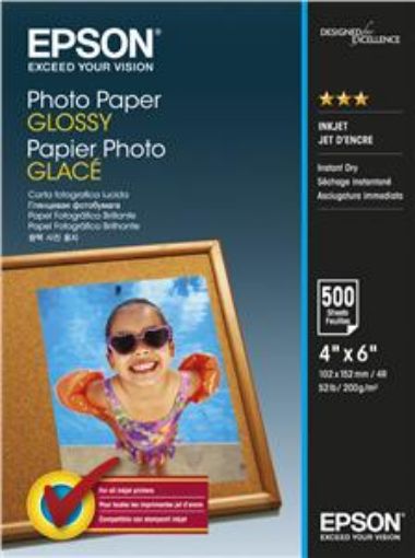 Obrázek EPSON Photo Paper Glossy 10x15cm 500 listů