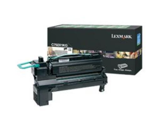 Obrázek Lexmark C792 extra velká černá toner.kaz,C792X1KG