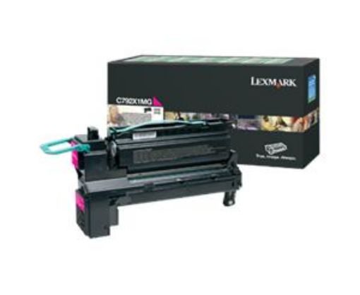 Obrázek Lexmark C792 extra velká purp.toner.kaz,C792X1MG