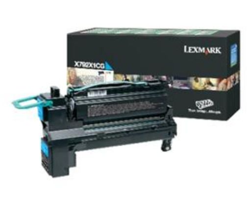 Obrázek Lexmark X792 extra velká azur.toner.kaz,X792X1CG