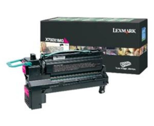 Obrázek Lexmark X792 extra velká purpur.toner.kaz,X792X1MG