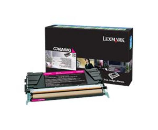 Obrázek Lexmark C746,C748 purpurová toner.kazeta,C746A1MG