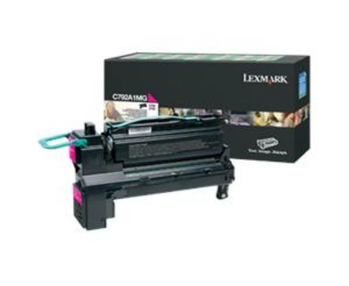 Obrázek Lexmark C792,X792 purpur.toner.kazeta-6K,C792A1MG