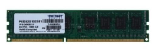 Obrázek 4GB DDR3-1333MHz PATRIOT CL9 DR pro upgrady