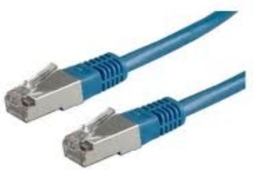 Obrázek Patchkabel S/FTP,Cat6,2xRJ45, 3m modrý