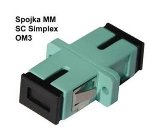 Obrázek Optická spojka SC/PC multi mode 50/125 simplex OM3