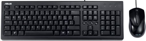 Obrázek ASUS U2000 USB klávesnice+myš, černá