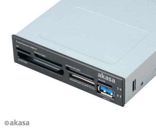 Obrázek AKASA int. USB 3.0 interní čtečka karet + USB 3.0