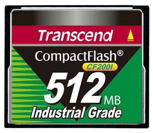 Obrázek TRANSCEND Industrial Compact Flash Card CF200I 512 MB