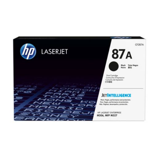Obrázek HP 87A Black LJ Toner Cart, CF287A (8,550 pages)