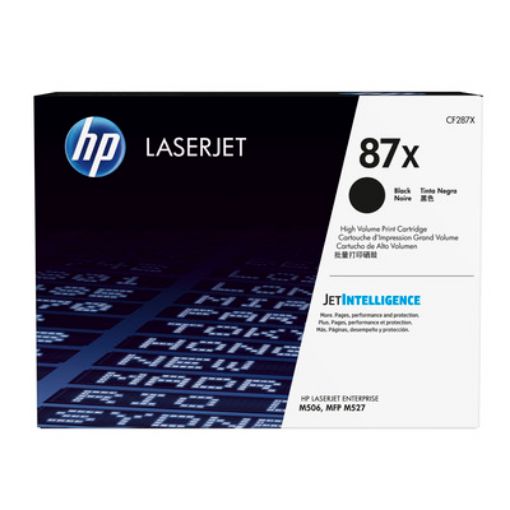 Obrázek HP 87X Black LJ Toner Cart, CF287X (18,000 pages)