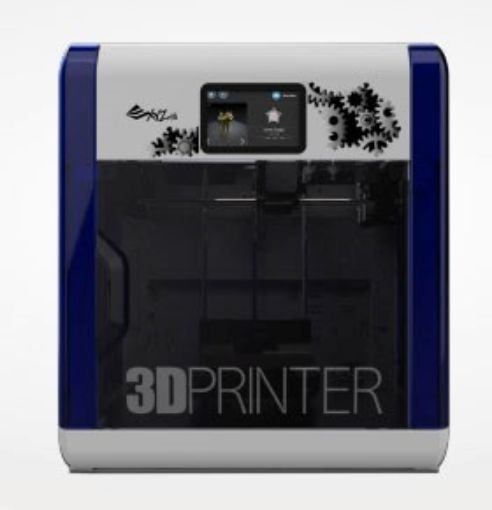 Obrázek 3D tiskárna XYZ da Vinci 1.1 Plus (Touchscreen,Kamera, 100Mikronů, USB 2.0, USB drive,WIFI,LAN, ABS, PLA,20x20x20cm)