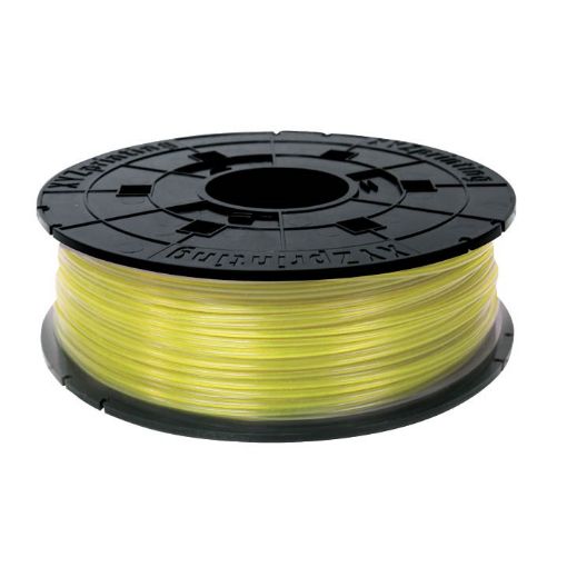 Obrázek XYZ 600 gramů, Clear yellow PLA Filament Cartridge pro da Vinci Nano, Mini, Junior, Super, Color