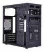 Obrázek EUROCASE skříň MC X203 black, micro tower, without fans, 2x USB 2.0