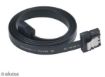 Obrázek AKASA kabel  Super slim SATA3 datový kabel k HDD,SSD a optickým mechanikám, černý, 30cm