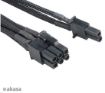 Obrázek AKASA kabel FLEXA V8 prodloužení k 8pin VGA PSU, 40cm