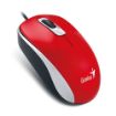 Obrázek GENIUS myš DX-110, drátová, 1000 dpi, USB, červená
