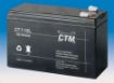 Obrázek Baterie - CTM CT 12-7L (12V/7Ah - Faston 250), životnost 5let