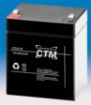 Obrázek Baterie - CTM CT 12-5 (12V/5Ah - Faston 187), životnost 5let