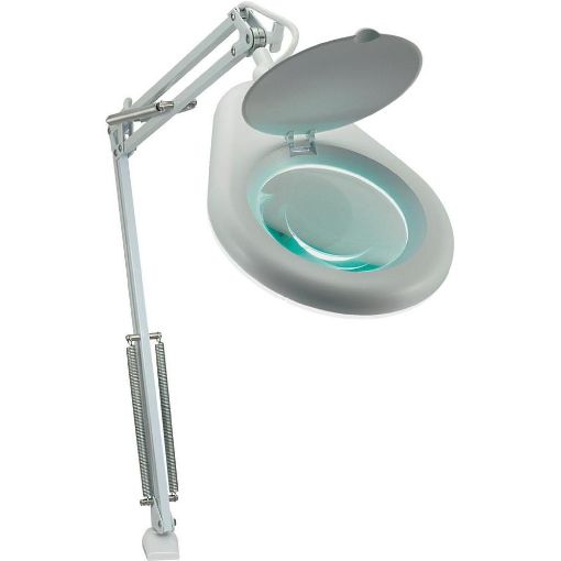 Obrázek CONRAD Stolní lupa Toolcraft s osvětlením, 22 W, 3D