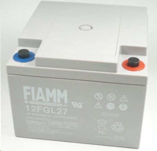 Obrázek Baterie - Fiamm 12 FGL27 (12V/27Ah - M5), životnost 10let