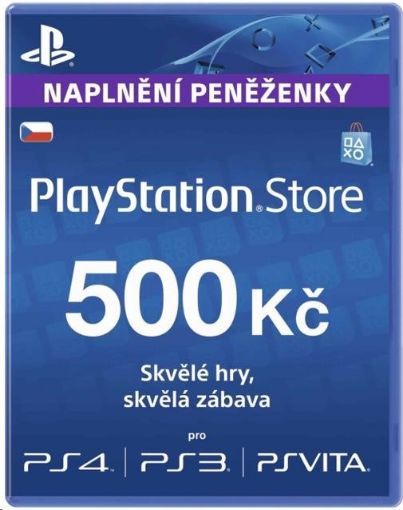 Obrázek SONY PlayStation Live Cards Hang 500,- CZK