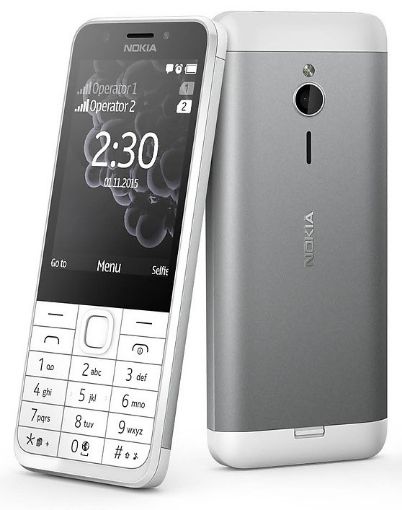 Obrázek Nokia 230 Dual SIM, Silver