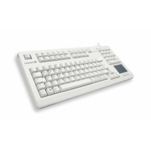 Obrázek CHERRY klávesnice G80-11900, touchpad, USB, EU, bílá