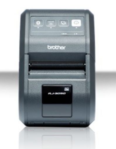 Obrázek BROTHER tiskárna účtenek RJ-3050 ( termotisk, 80mm účtenka,  USB bluetooth WIFI 32MB )