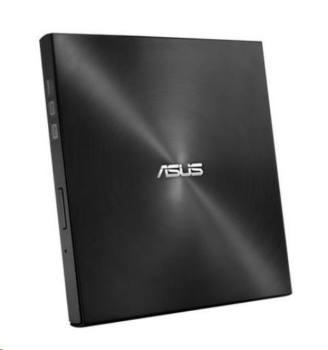 Obrázek ASUS DVD Writer SDRW-08U7M-U BLACK RETAIL, External Slim DVD-RW, black, USB