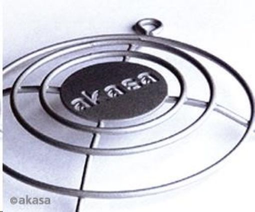 Obrázek AKASA ochranná mřížka 3D Max Air, pro ventilátory 80mm, stříbrná