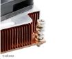 Obrázek AKASA chladič CPU AK-CC6502BT01 pro Intel LGA 2011, měděné jádro, 70mm PWM ventilátor, pro 2U skříně
