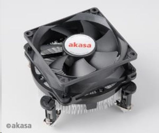 Obrázek AKASA chladič CPU AK-CCE-7102EP pro Intel  LGA 775 a 1156, 80mm PWM ventilátor, do 73W