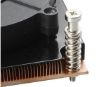 Obrázek AKASA chladič CPU AK-CCE-7107BP pro Intel  LGA 775 a 115x, měděné jádro, 80mm PWM ventilátor, pro 1U skříně