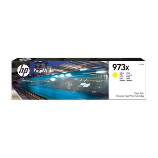 Obrázek HP 973X High Yield Yellow Original PageWide Cartridge (7,000 pages)